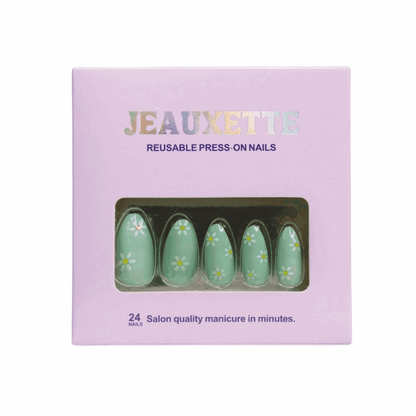 DAISY - Premium press-on nails from JEAUXETTE - Just $5.99! Shop now at Jeauxette Beauty