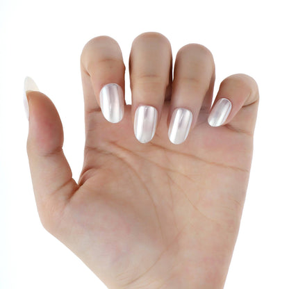 PEARL - Premium press-on nails from JEAUXETTE - Just $5.99! Shop now at Jeauxette Beauty